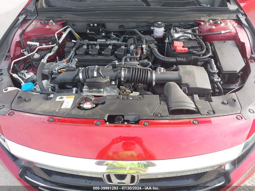 2022 Honda Accord Exl VIN: 1HGCV1F58NA006431 Lot: 39991293