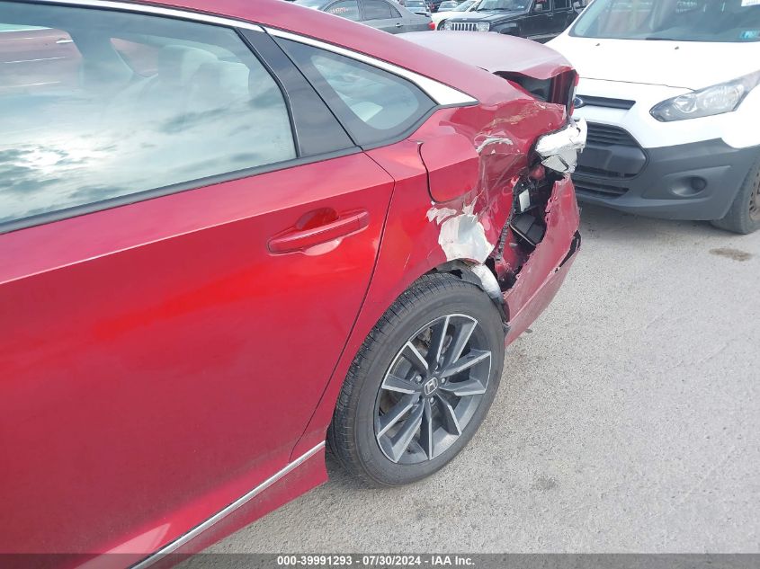 2022 Honda Accord Exl VIN: 1HGCV1F58NA006431 Lot: 39991293