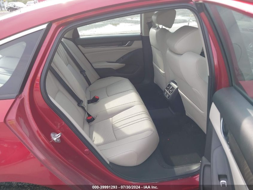 2022 Honda Accord Exl VIN: 1HGCV1F58NA006431 Lot: 39991293