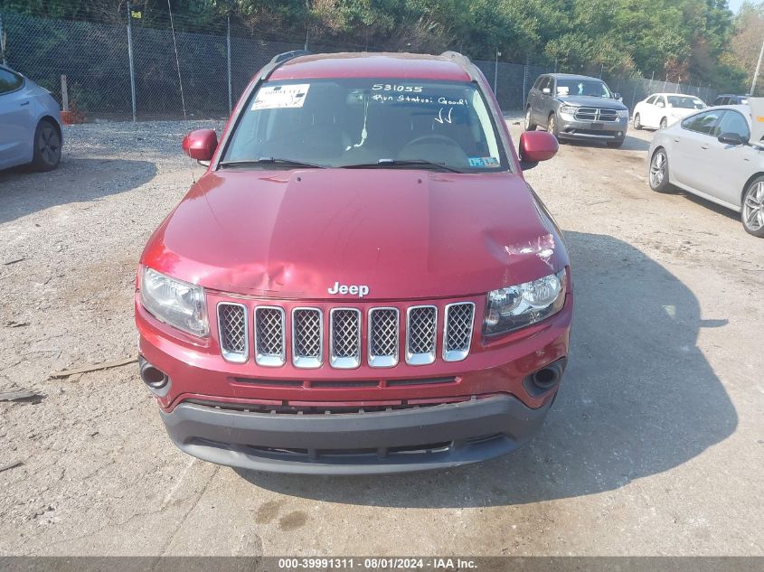 2014 Jeep Compass Latitude VIN: 1C4NJDEB9ED531055 Lot: 39991311