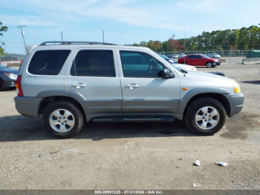 2002 Mazda Tribute Es V6/Lx V6 VIN: 4F2YU09142KM32682 Lot: 39991325