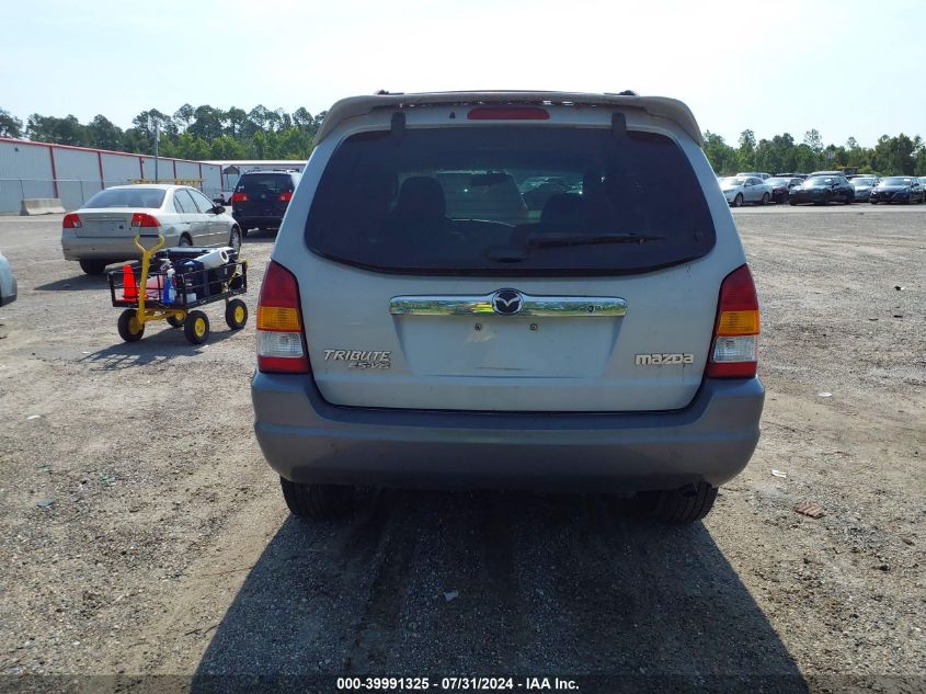 2002 Mazda Tribute Es V6/Lx V6 VIN: 4F2YU09142KM32682 Lot: 39991325