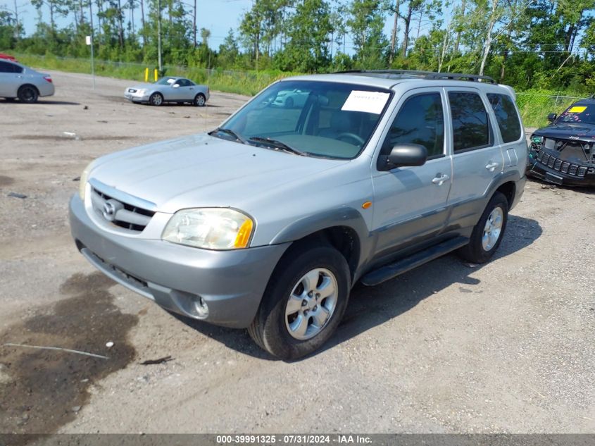 2002 Mazda Tribute Es V6/Lx V6 VIN: 4F2YU09142KM32682 Lot: 39991325
