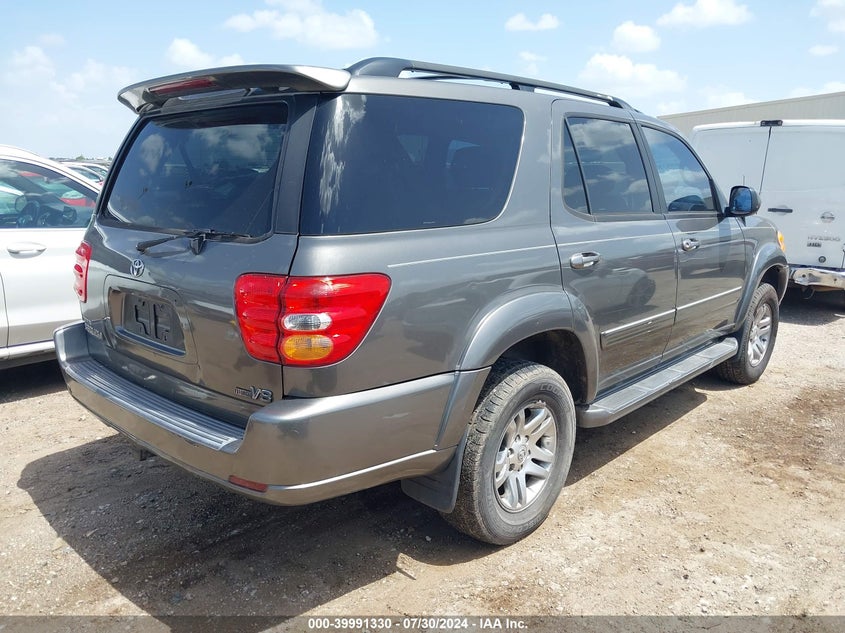 2003 Toyota Sequoia Limited VIN: 5TDZT38A03S149815 Lot: 39991330