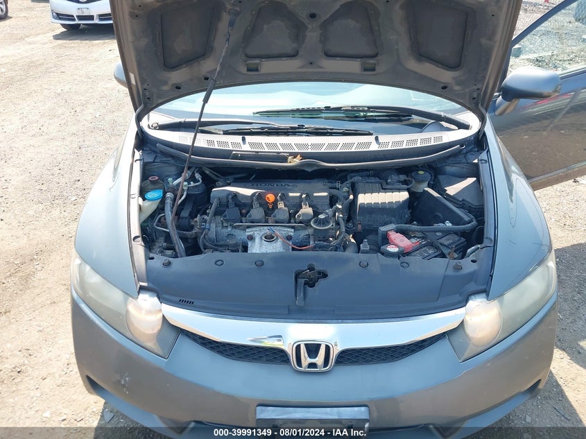 2009 Honda Civic Lx-S VIN: 19XFA16699E011222 Lot: 39991349