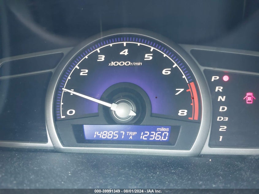 2009 Honda Civic Lx-S VIN: 19XFA16699E011222 Lot: 39991349