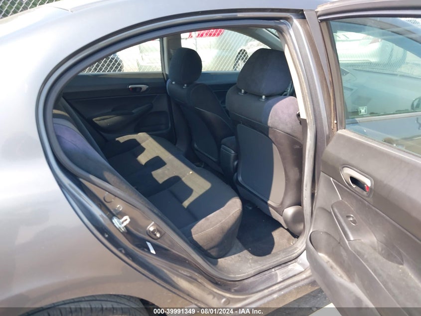 2009 Honda Civic Lx-S VIN: 19XFA16699E011222 Lot: 39991349