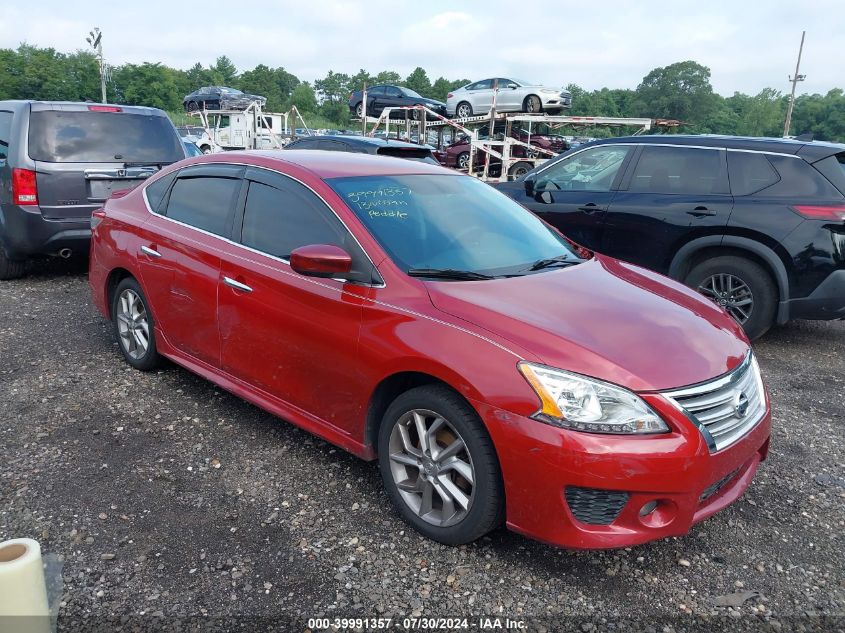 2013 Nissan Sentra Sr VIN: 3N1AB7APXDL637993 Lot: 39991357