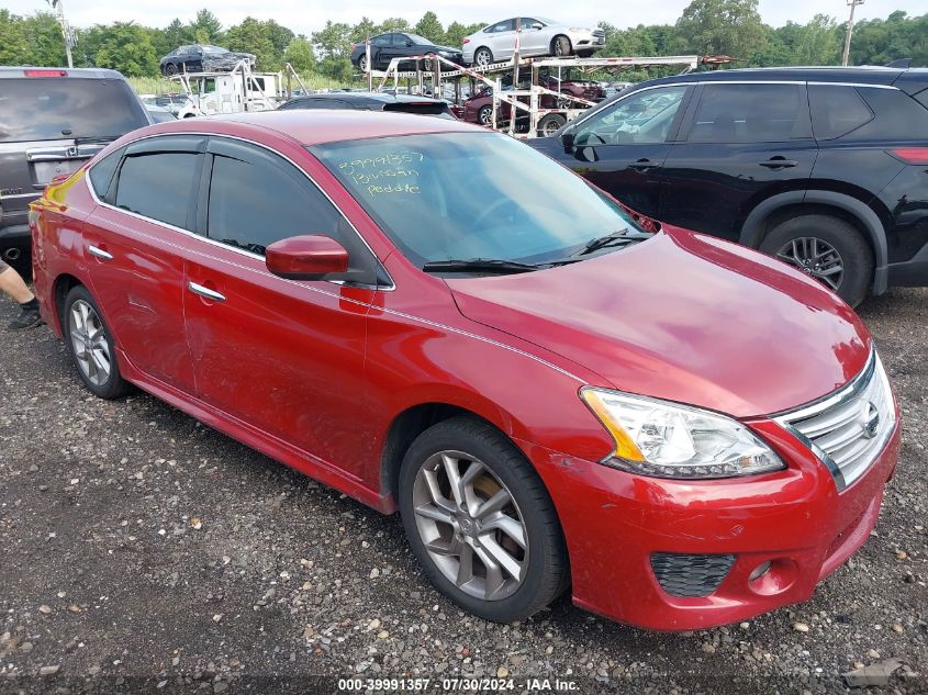 2013 Nissan Sentra Sr VIN: 3N1AB7APXDL637993 Lot: 39991357