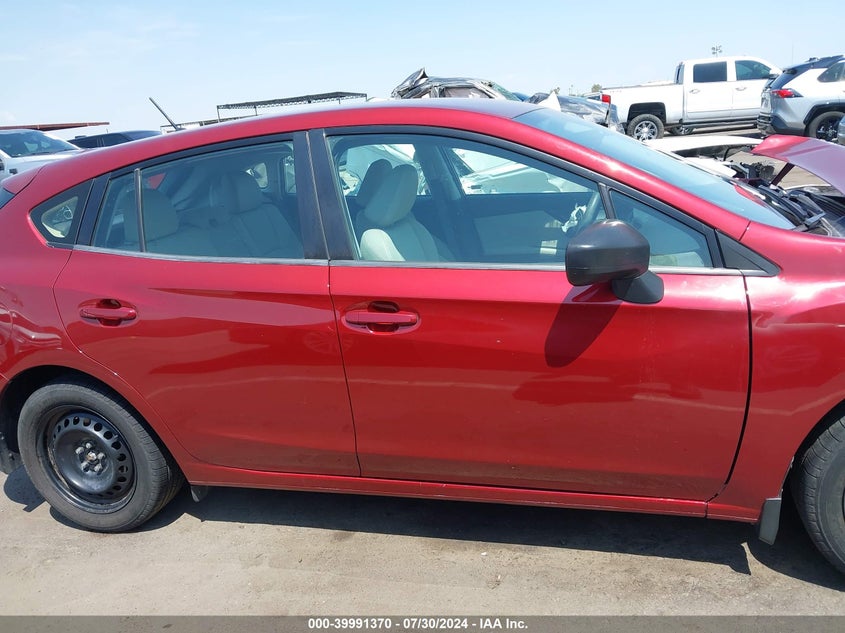 2017 Subaru Impreza 2.0I VIN: 4S3GTAA61H3704071 Lot: 39991370