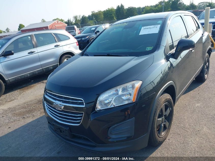2016 Chevrolet Trax Ls VIN: KL7CJNSB2GB693252 Lot: 39991372