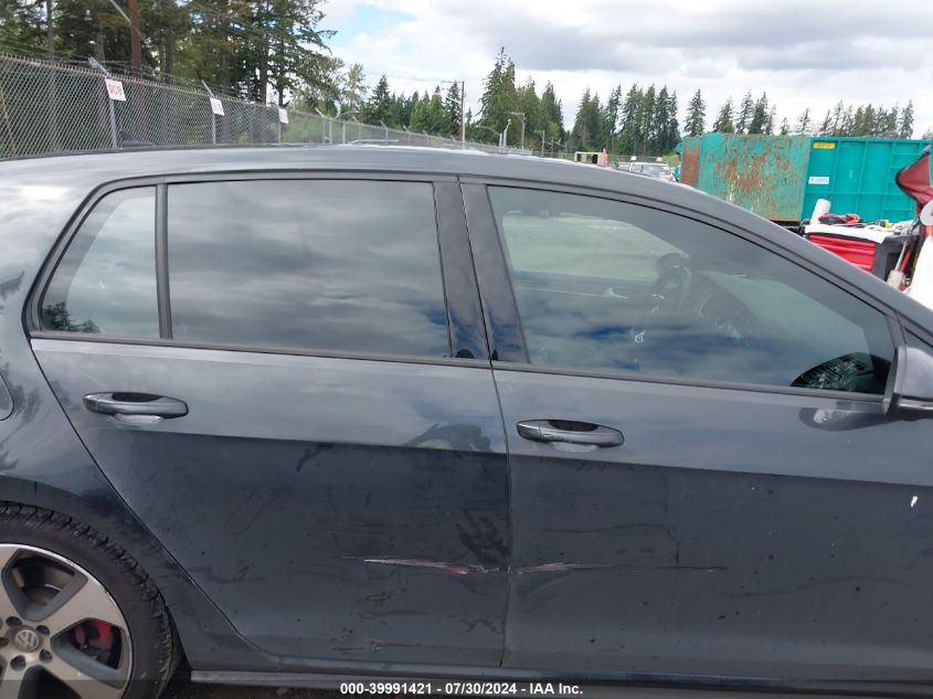 2017 VOLKSWAGEN GOLF GTI AUTOBAHN 4-DOOR/S 4-DOOR/SE 4-DOOR/SPORT 4-DOOR - 3VW447AU8HM010782