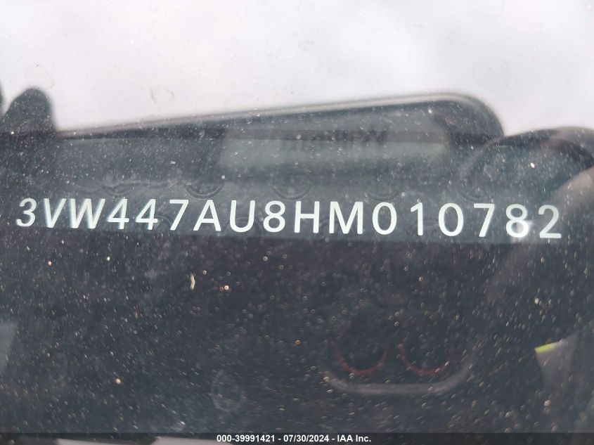 2017 VOLKSWAGEN GOLF GTI AUTOBAHN 4-DOOR/S 4-DOOR/SE 4-DOOR/SPORT 4-DOOR - 3VW447AU8HM010782