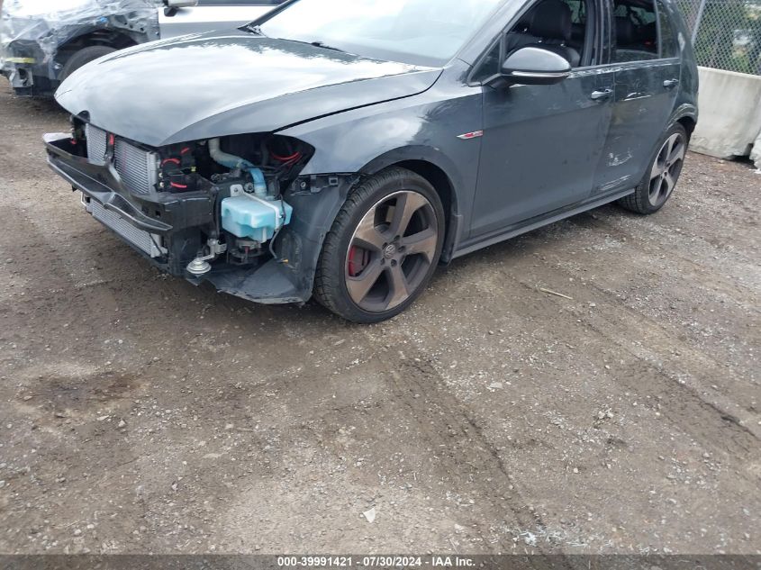 2017 VOLKSWAGEN GOLF GTI AUTOBAHN 4-DOOR/S 4-DOOR/SE 4-DOOR/SPORT 4-DOOR - 3VW447AU8HM010782