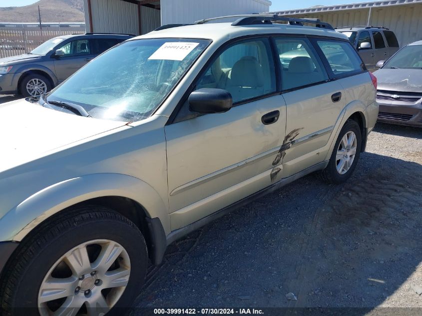 2005 Subaru Outback 2.5I VIN: 4S4BP61C157356872 Lot: 39991422