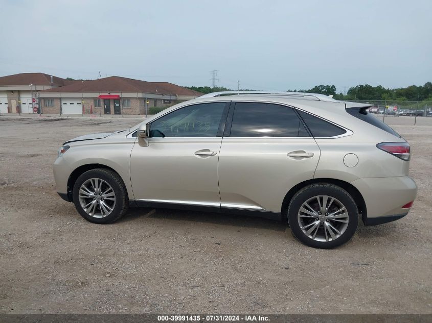 2013 Lexus Rx 350 350 VIN: 2T2ZK1BAXDC087216 Lot: 39991435