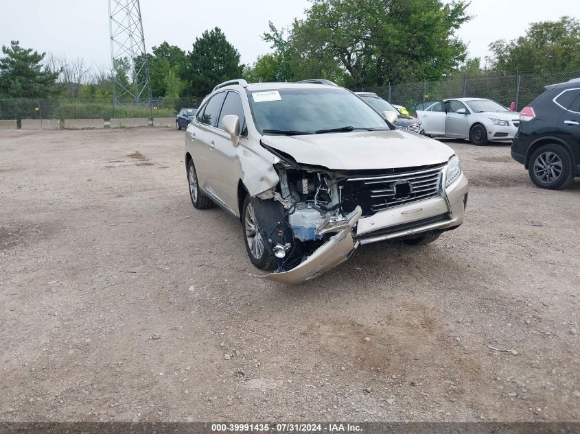 2013 Lexus Rx 350 350 VIN: 2T2ZK1BAXDC087216 Lot: 39991435