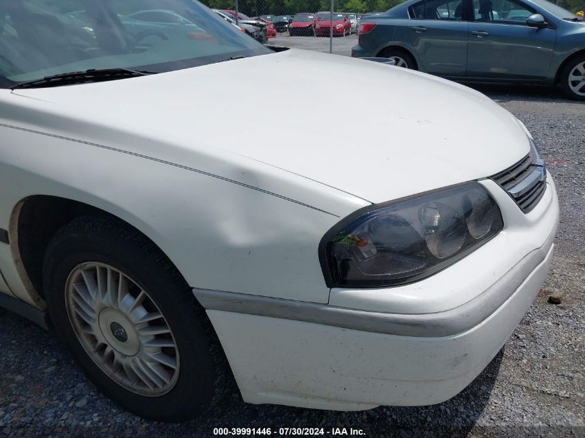 2001 Chevrolet Impala VIN: 2G1WF55K219278351 Lot: 39991446