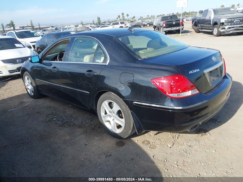 2006 Acura Rl VIN: JH4KB16566C006998 Lot: 39991450