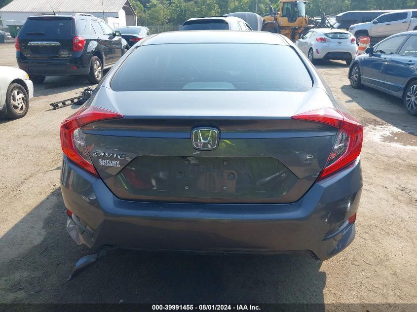 2016 Honda Civic Ex VIN: 19XFC2F74GE093415 Lot: 39991455