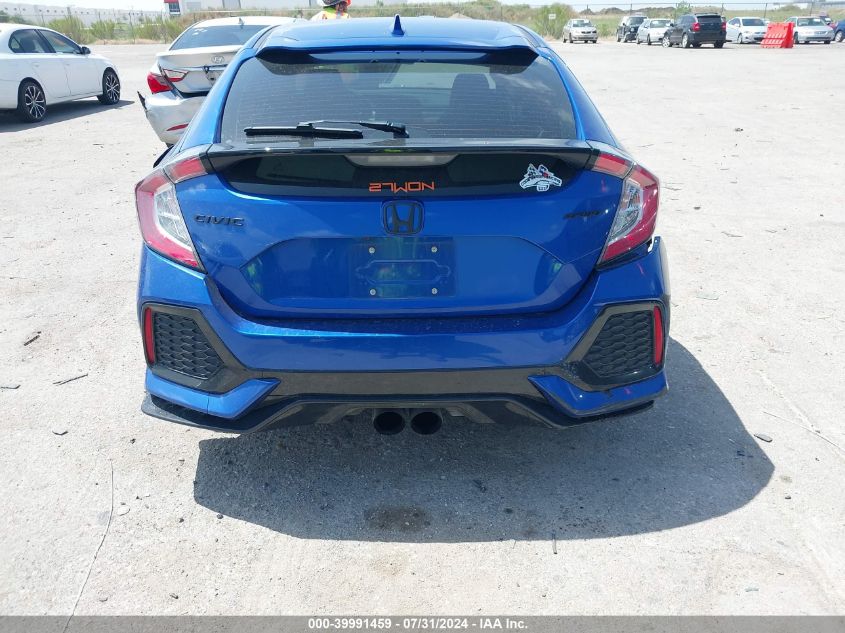 2019 Honda Civic Sport VIN: SHHFK7G47KU224620 Lot: 39991459