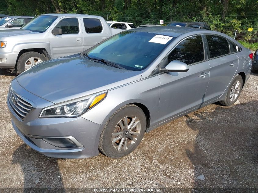 5NPE24AF4GH396196 2016 HYUNDAI SONATA - Image 2