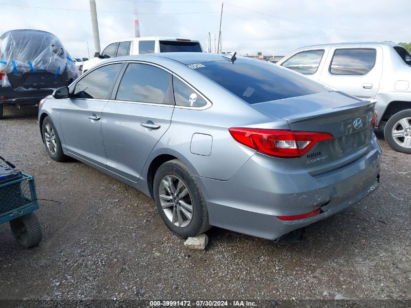 2016 HYUNDAI SONATA SE - 5NPE24AF4GH396196