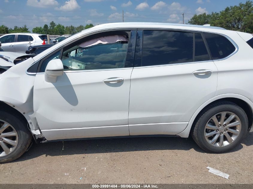 2020 Buick Envision Fwd Essence VIN: LRBFXCSA2LD019318 Lot: 39991484