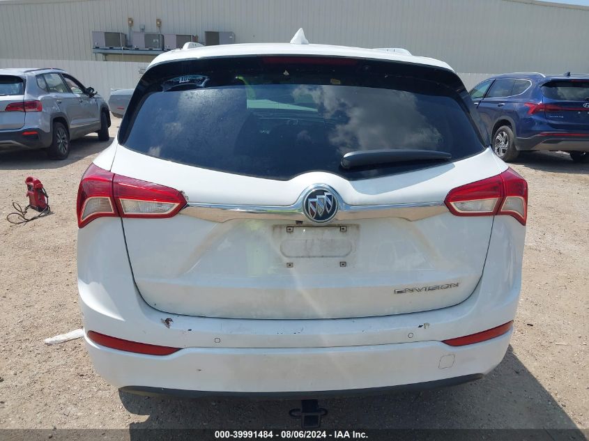 2020 Buick Envision Fwd Essence VIN: LRBFXCSA2LD019318 Lot: 39991484