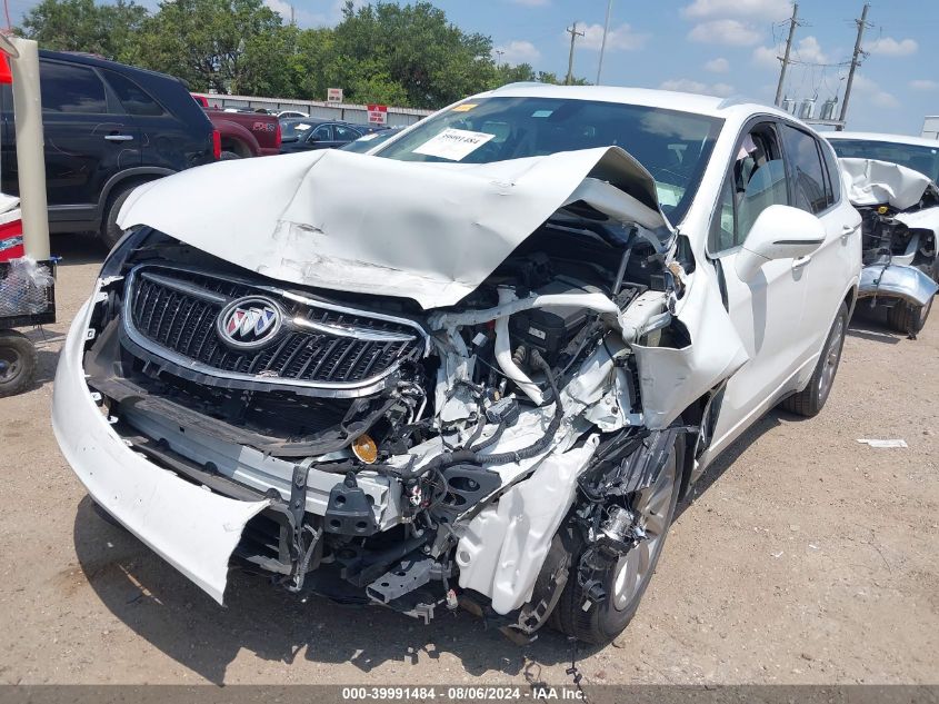 2020 Buick Envision Fwd Essence VIN: LRBFXCSA2LD019318 Lot: 39991484