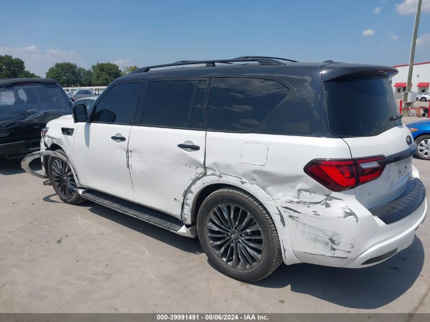 2023 Infiniti Qx80 Sensory Awd VIN: JN8AZ2BE8P9301687 Lot: 39991491