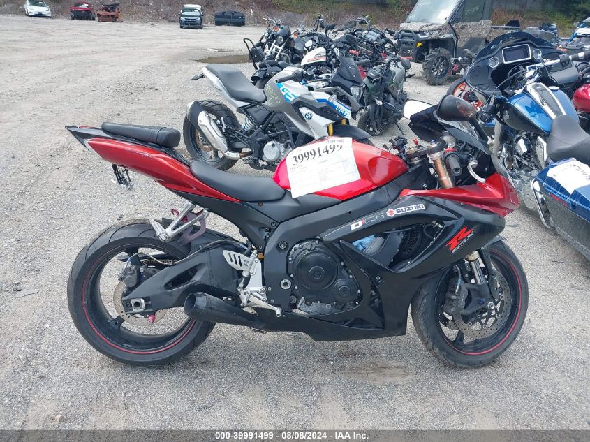 2006 Suzuki Gsx-R600 K6 VIN: JS1GN7DA962101394 Lot: 39991499