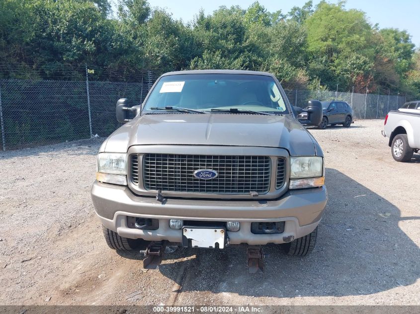 2003 Ford Excursion VIN: 1FMSU41S73EA24416 Lot: 39991521