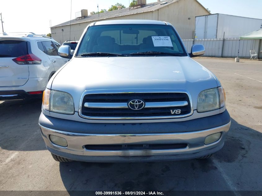 2000 Toyota Tundra Access Cab/Access Cab Sr5 VIN: 5TBRT3413YS023440 Lot: 39991536