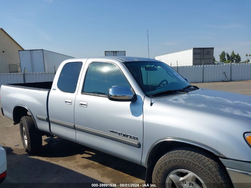 2000 Toyota Tundra Access Cab/Access Cab Sr5 VIN: 5TBRT3413YS023440 Lot: 39991536