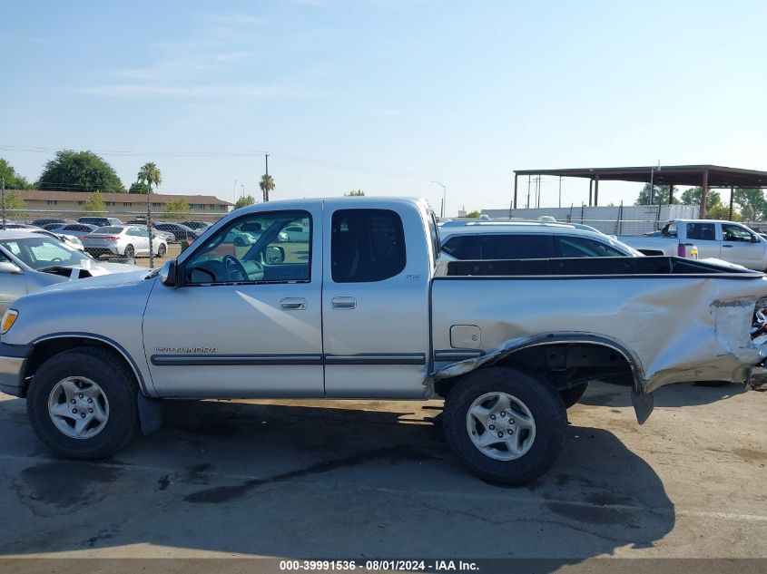 2000 Toyota Tundra Access Cab/Access Cab Sr5 VIN: 5TBRT3413YS023440 Lot: 39991536