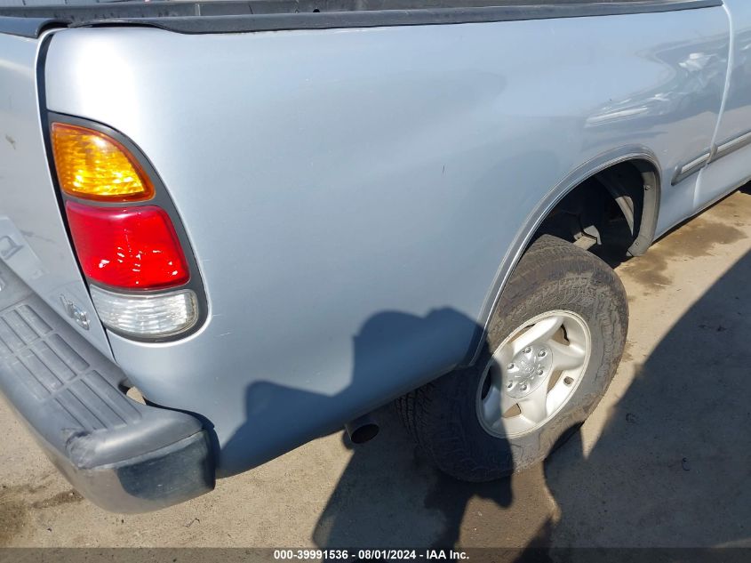 2000 Toyota Tundra Access Cab/Access Cab Sr5 VIN: 5TBRT3413YS023440 Lot: 39991536