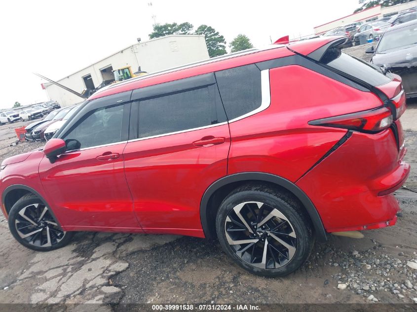 2022 Mitsubishi Outlander Sel 2.5 2Wd VIN: JA4J3VA84NZ071891 Lot: 39991538