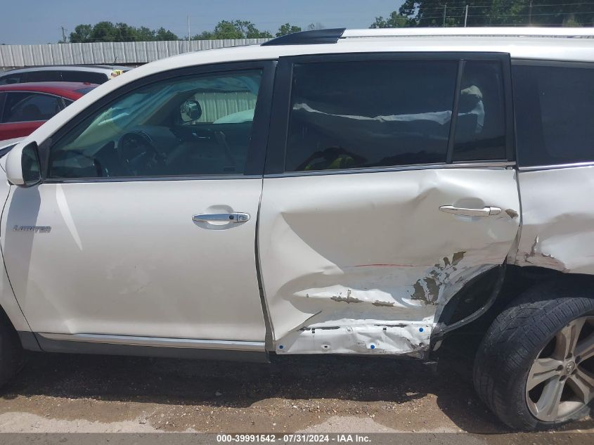 2011 Toyota Highlander Limited V6 VIN: 5TDYK3EH9BS049601 Lot: 39991542