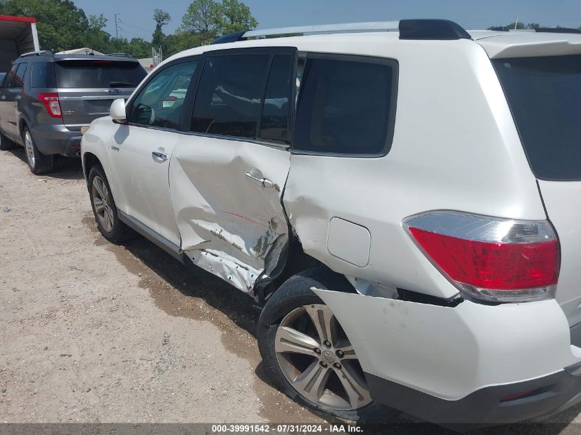 2011 Toyota Highlander Limited V6 VIN: 5TDYK3EH9BS049601 Lot: 39991542