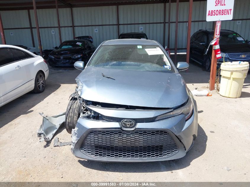 2021 Toyota Corolla Le VIN: JTDEPMAE7MJ129579 Lot: 39991583