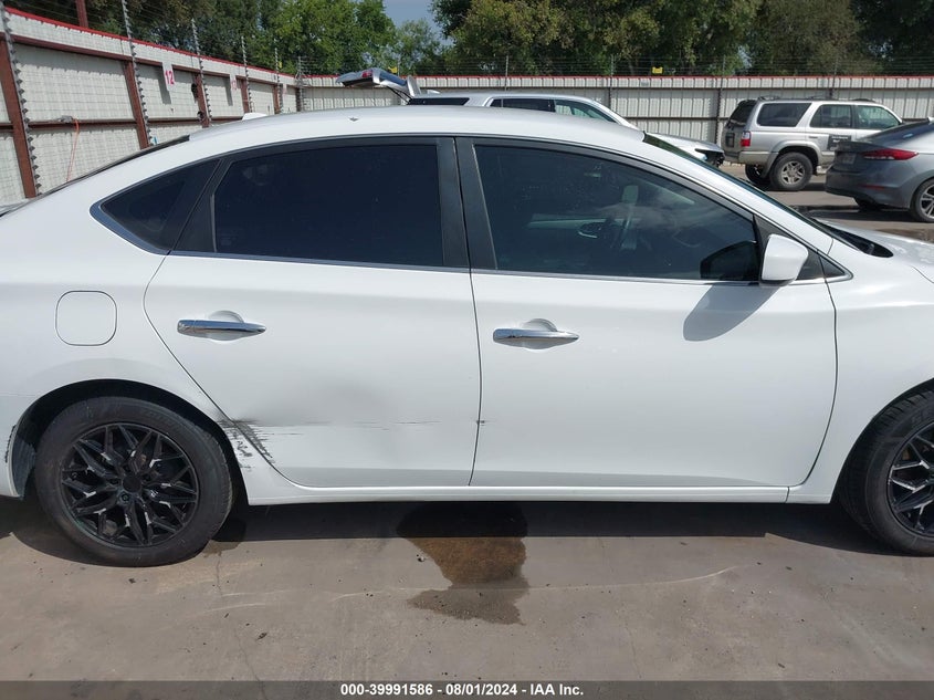2015 Nissan Sentra Fe+ S/S/Sl/Sr/Sv VIN: 3N1AB7AP3FY215845 Lot: 39991586