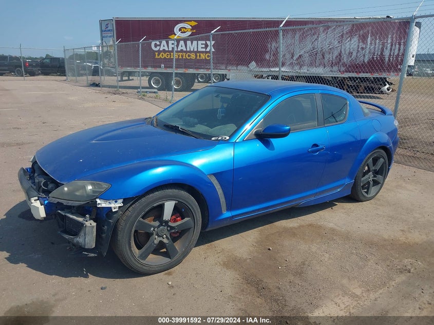 2004 Mazda Rx-8 6 Speed Manual VIN: JM1FE173640115516 Lot: 39991592