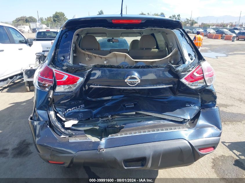 2015 Nissan Rogue Sv VIN: 5N1AT2ML4FC786593 Lot: 39991600