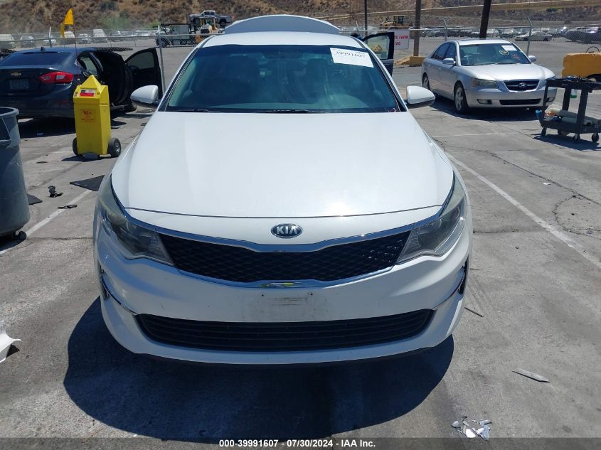 2017 Kia Optima Lx VIN: 5XXGT4L39HG136642 Lot: 39991607