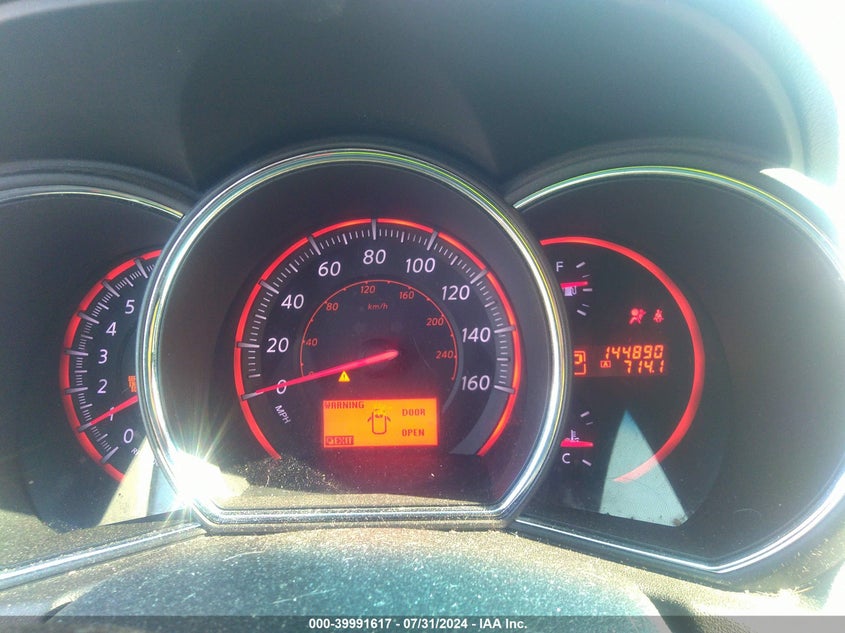 2010 Nissan Murano Sl VIN: JN8AZ1MW9AW132675 Lot: 39991617