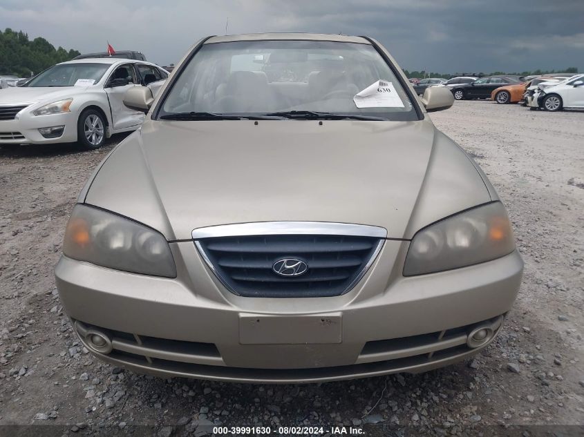 2005 Hyundai Elantra Gls/Gt VIN: KMHDN46D45U049377 Lot: 39991630