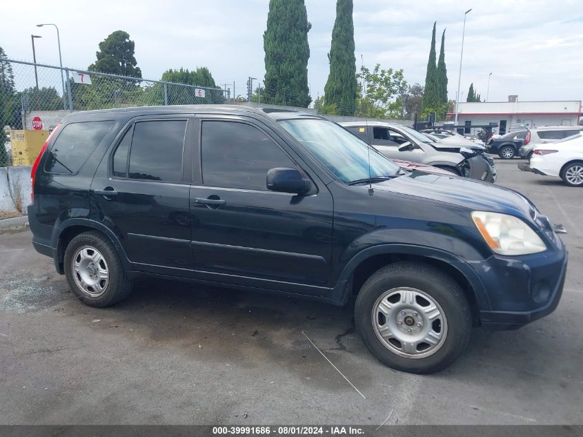 2005 Honda Cr-V Lx VIN: JHLRD68595C004880 Lot: 39991686