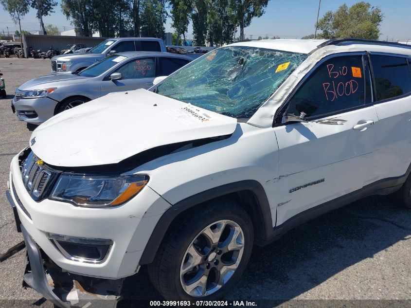 2021 Jeep Compass Limited Fwd VIN: 3C4NJCCB0MT548560 Lot: 39991693