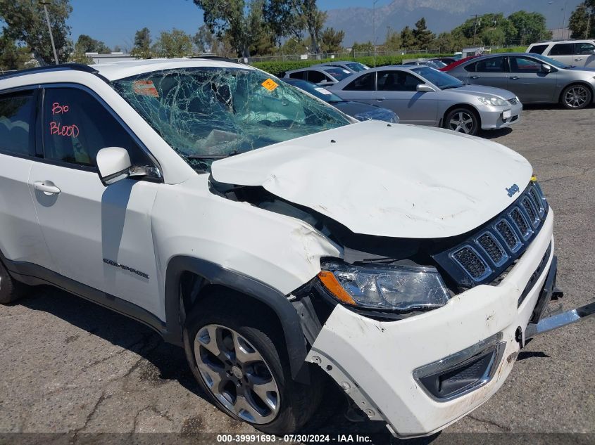 2021 Jeep Compass Limited Fwd VIN: 3C4NJCCB0MT548560 Lot: 39991693